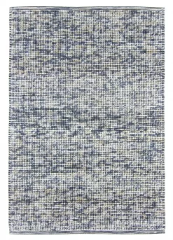 Wollteppich - Luna (blau)