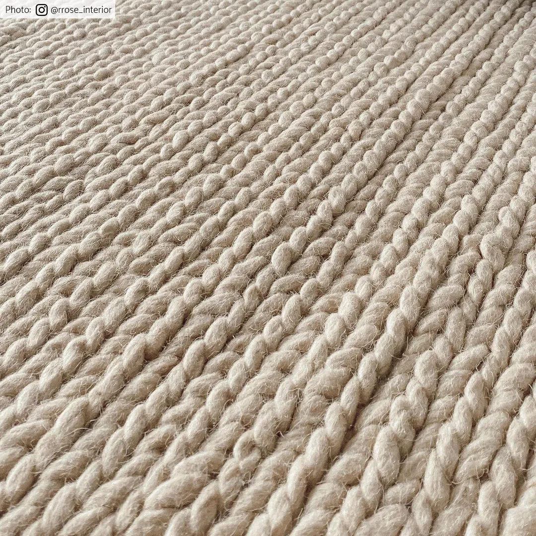 Wollteppich - Lynmouth (cream) 8 Wollteppich - Lynmouth (cream) – Bild 6