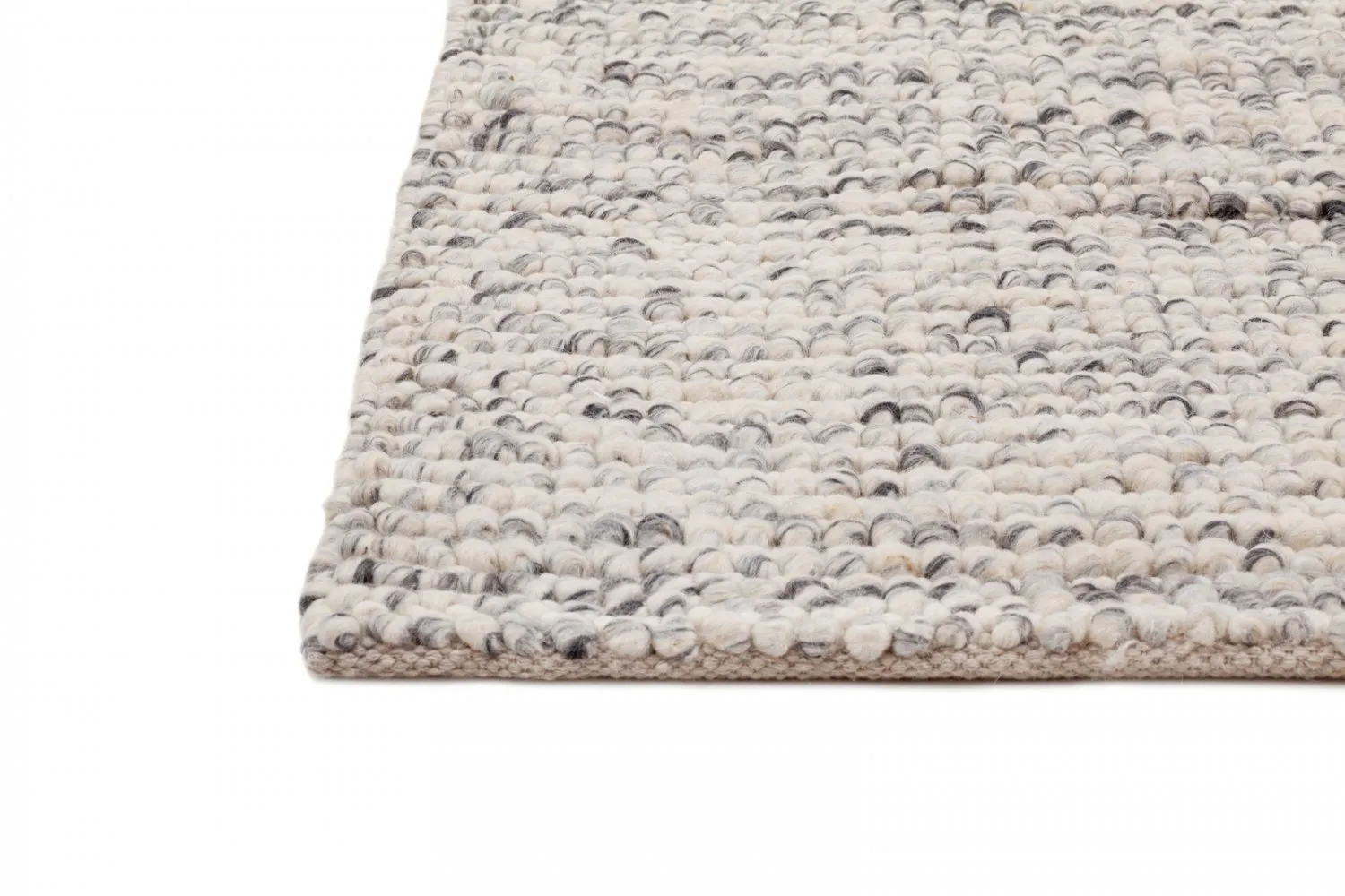 Wollteppich - Mesra (grau) 4 Wollteppich - Mesra (grau) – Bild 2