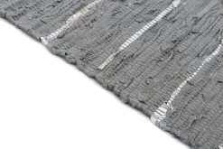 Flickenteppich - Nordal Design (grau - 100 % Leder) -Teppichgeschäft nordalgra 22678.jpg