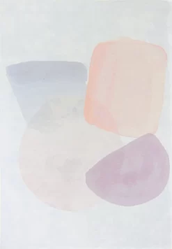 Wilton-Teppich - Cersay (grau/rosa)