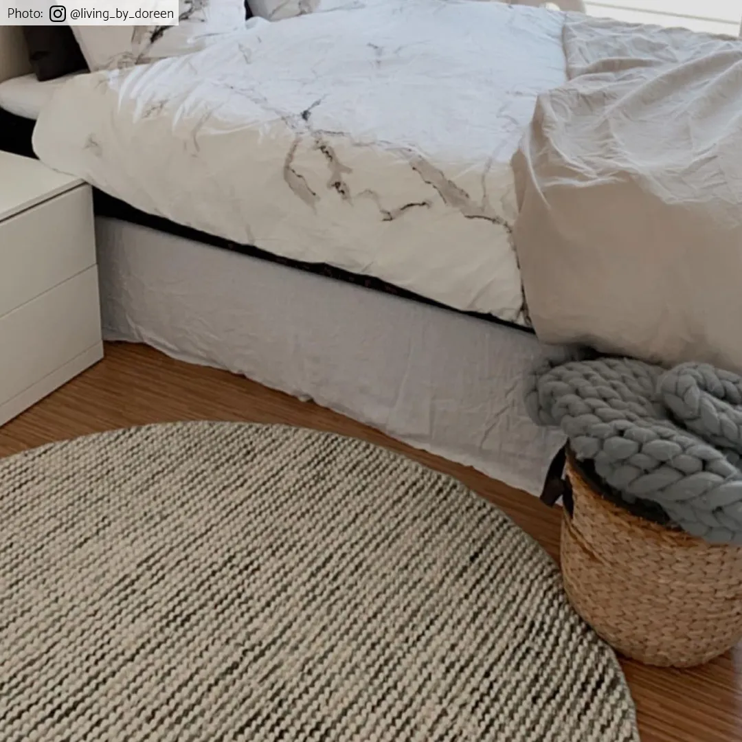 Runde Teppiche - Plockton (grau) 5 Runde Teppiche - Plockton (grau) – Bild 3