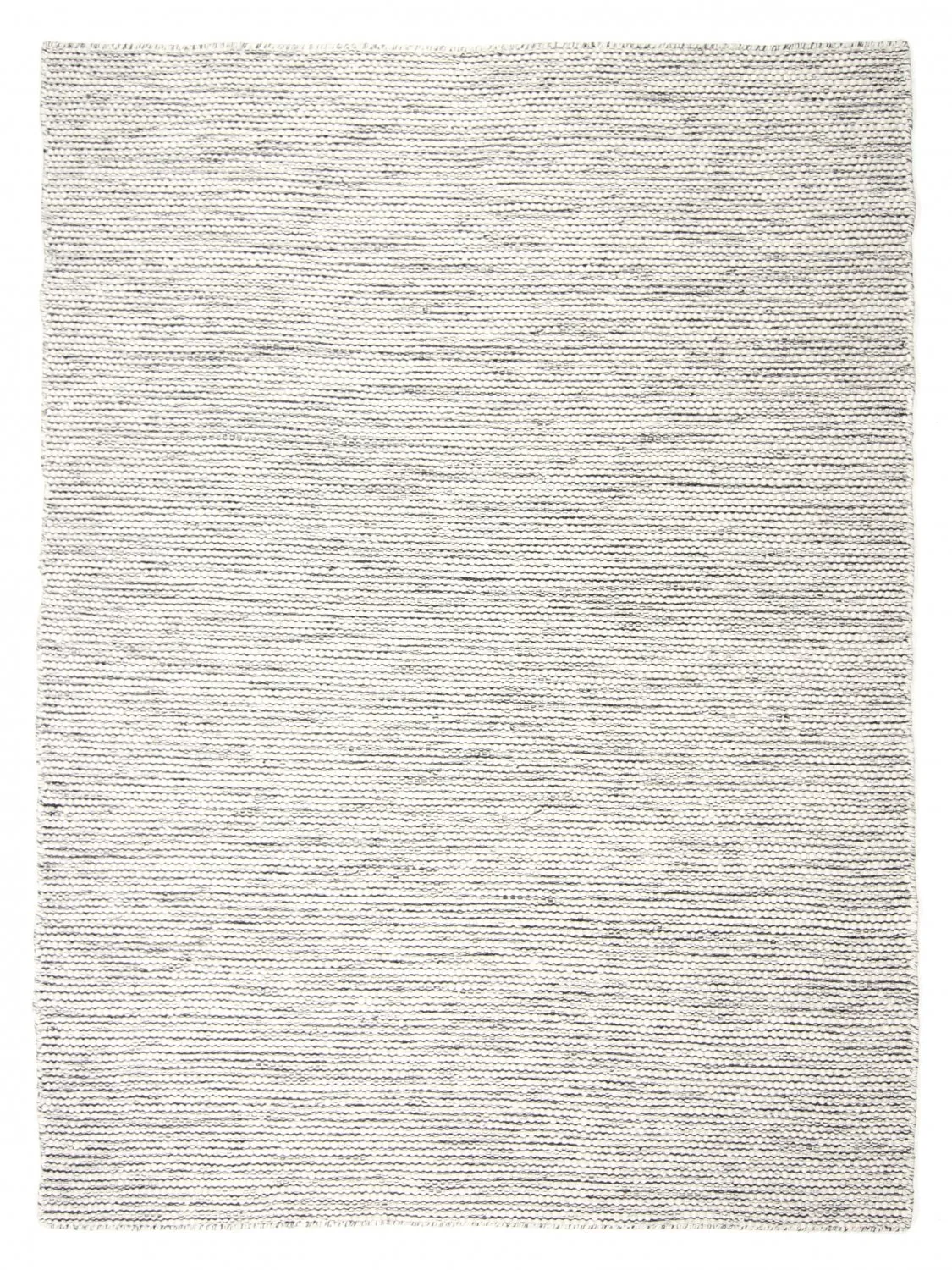 Wollteppich - Otago (schwarz/weiß)