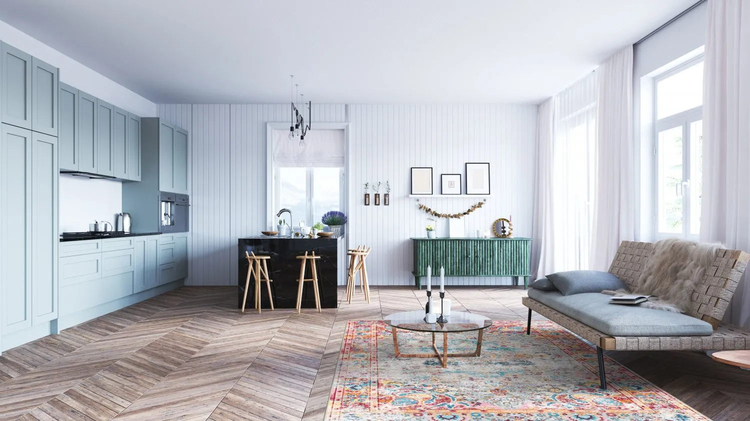 Wilton-Teppich - Jedaida (multi) 5 Wilton-Teppich - Jedaida (multi) – Bild 3