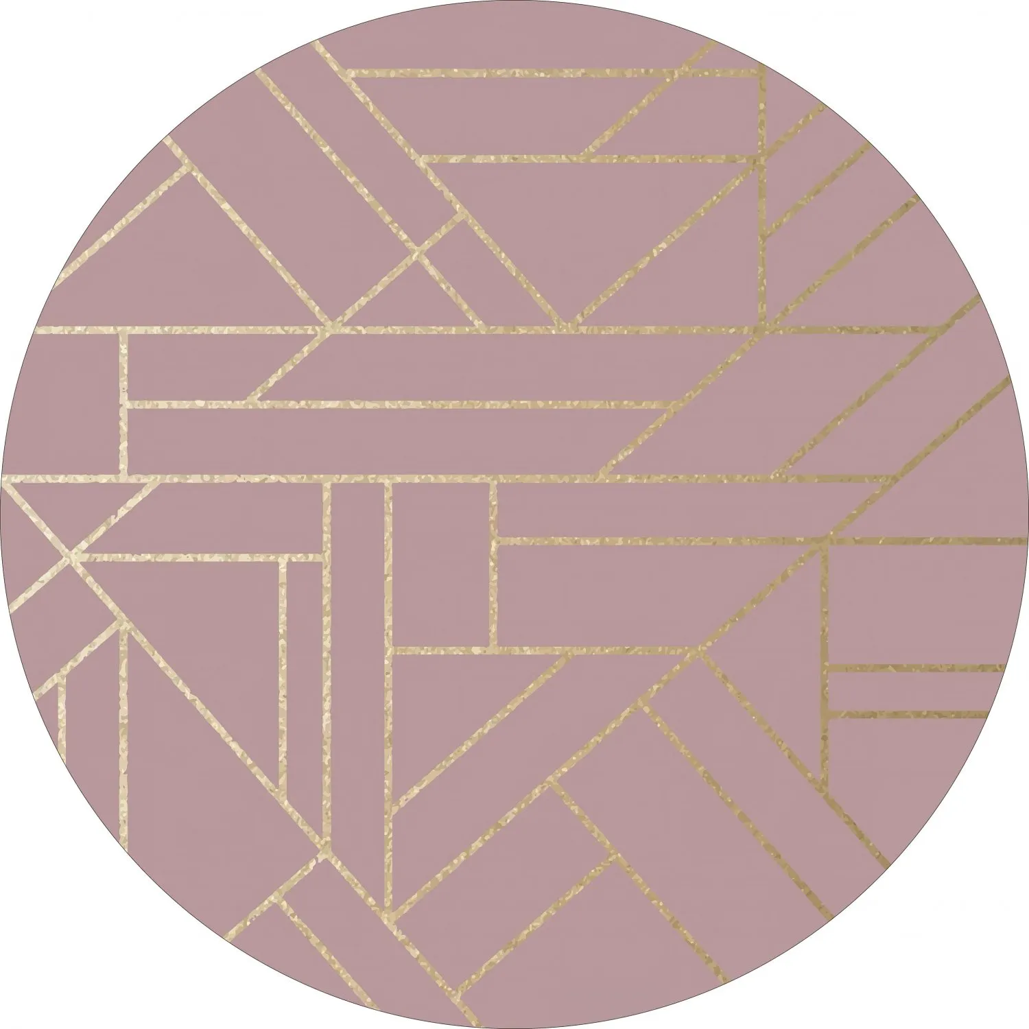 Rund Teppich - Marino (rosa) 3 Rund Teppich - Marino (rosa)