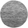 Runde Teppiche - Savona (schwarz) -Teppichgeschäft savona black round ullmatta wool carpet wollteppichen 01copy.jpg
