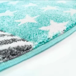 Kinderteppich - Bueno Night Stars Rund (Türkis) -Teppichgeschäft screenshot 2019 06 13kinderteppichmitsternenbuenokids1451pastell turkisflachflor teppichfurkinderzim 63500.png