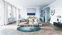 Rund Teppich - Shade (türkis) -Teppichgeschäft shade green01 ka5395 01rr 1a.jpg