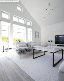 Flickenteppich - Silje (weiß) -Teppichgeschäft xxxanitaarnmarksiljevit1.jpg