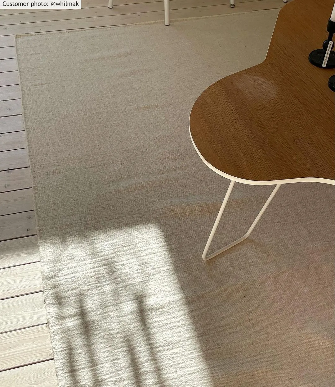 Wollteppich - Hamilton (weiß) 20 Wollteppich - Hamilton (weiß) – Bild 18